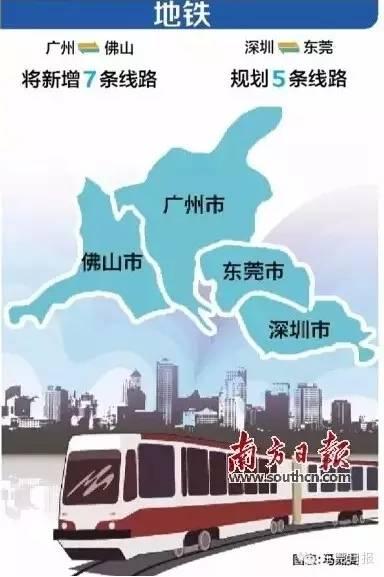 廣佛深莞港五地地鐵未來(lái)可互通