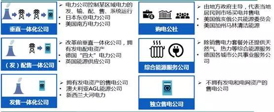 圖表 3 國外售電公司經營模式